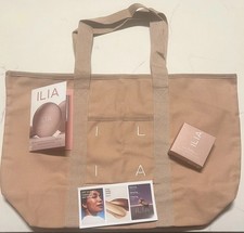 ILIA Sun Serum SPF 50 Mineral Sunscreen Medium-deep Oil Control 1.52oz with tote