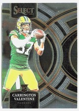 2023 Panini Select Carrington Valentine #118 - Green Bay Packers