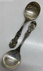 (V) Two Reed & Barton Francis I Sterling Silver 6 Inches Spoons 82 Grams