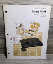 1983 Vtg HP-86/87 Calculator Plotter ROM Owner's Instruction Manual Rare HTF OEM