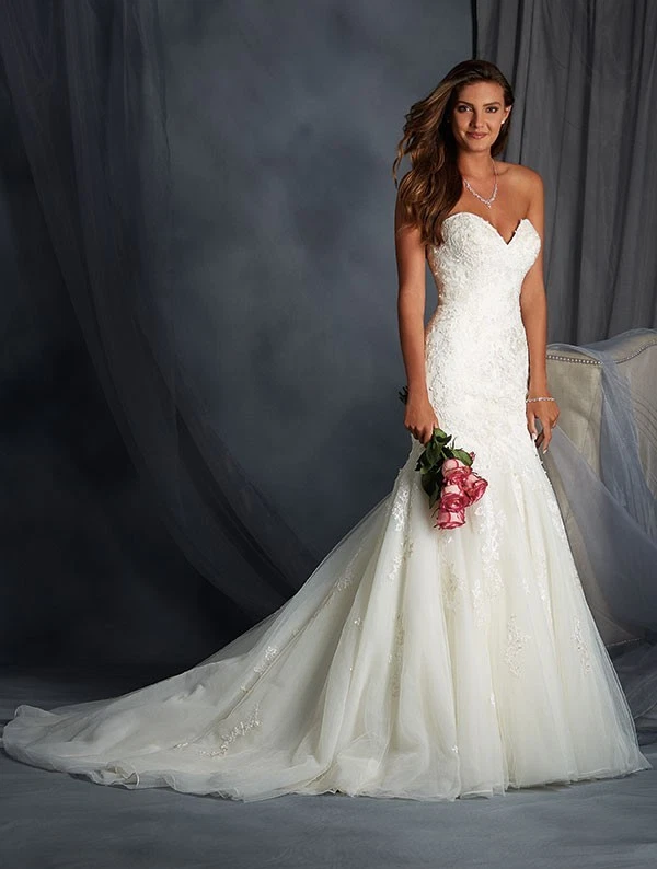 mermaid blue prom dresses Mermaid V Neck Light Blue Beaded Slit Prom Dresses Pic Color / US4