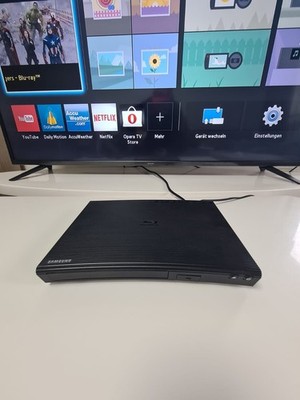 Samsung BD-J5500 3D Blu-Ray Player YouTube NETFLIX ohne Fernbedienung Curved DVD