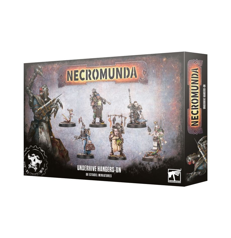 Underhive Hangers-on - Brand New - Necromunda Warhammer Games Workshop