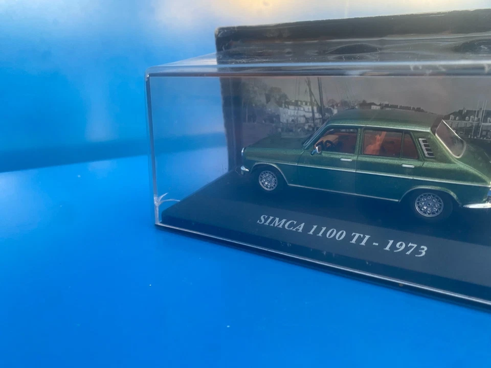 SIMCA 1100 TI VERDE METAL ANNO 1973 IXO ALTAYA AL 1/43 Auto In Scatola Nuova - Immagine 3 di 4