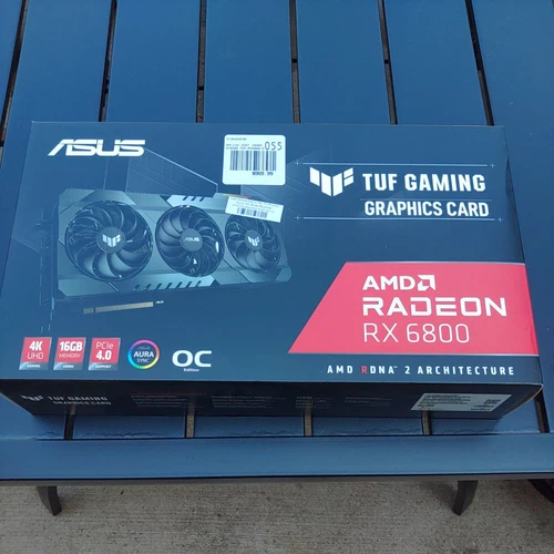 ASUS TUF Gaming Radeon RX 6800 OC 16GB GDDR6 Graphics Card