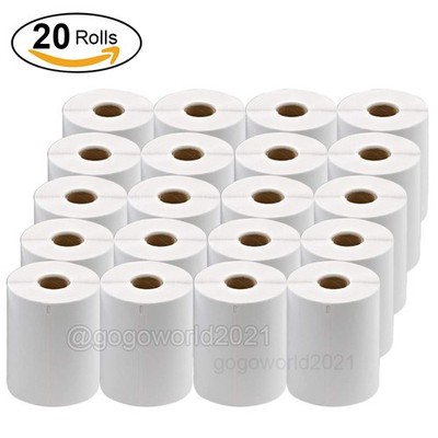 20 Rolls DYMO 4XL Labels Direct Thermal Shipping Labels 4''x6'' 1744907 Compatible