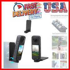 Versatile Magnetic Holder for Insta360 X5/X4  DJI Osmo Pocket 3 - Easy Install