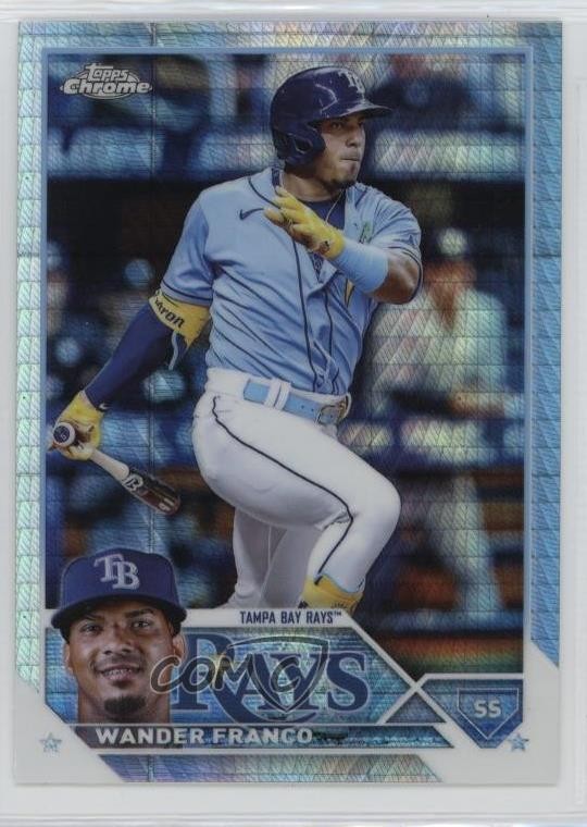 2023 Topps Chrome Prism Refractor Wander Franco #71 1l8g