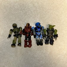 Lote de mini figura de acción UNSC Marine Halo Wars MEGA Construx Bloks Halo WOW