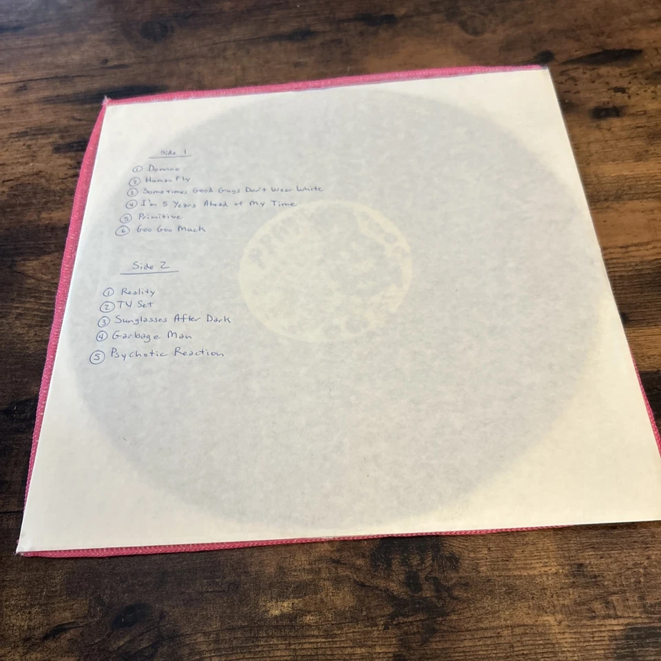 THE CRAMPS TOTALLY DESTROY SEATTLE!! Colored Vinyl In Excellent Condition — 第 3/4 张图片