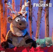 Scentsy Disney Sven Scentsy Buddy Reindeer Plush With Zippered Scent Pack Frozen