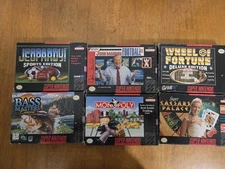 SNES Game Bundle Super Nintendo Entertainment System Complete CIB