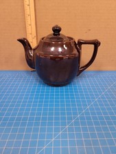 Vintage Brown Teapot Japan Ceramic Kitchenware Coffee Tea Pot Drinkware