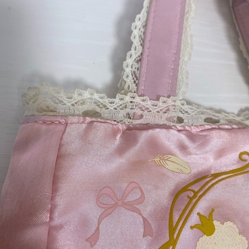 Sanrio Sugar Minuet Bunnies Tote Bag Primausa Balletusa Rabbit Lace Pink Rare JP - Picture 4 of 24