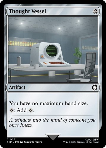 NM Thought Vessel, MGT, Fallout, Magic the Gathering, 251