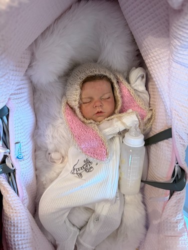 Lifelike Doll " Noah Asleep" Reva schick sleep Reborn Fake Baby Living Realistic - Picture 3 of 14