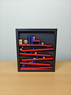 Donkey Kong Arcade Wall Art   Retro Gaming Decor