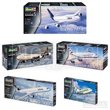 Revell Plane 1:144 Model Kits Boeing Airbus British Airways Lufthansa UPS 747