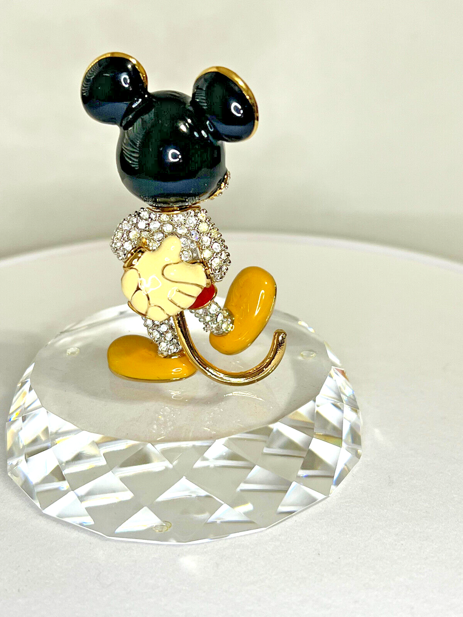 Arribas Brothers ミッキーミニー置物 New Disney Arribas Brothers Swarovski 50th Celebration
