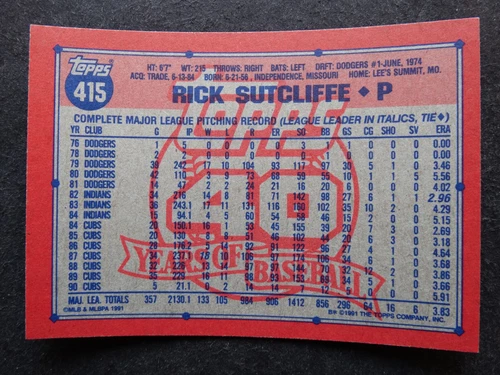 1991 Topps Desert Shield Baseball Cards Complete Your Set U Pick List 401-600 - Picture 25 of 309