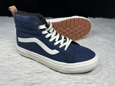 Vans SK8 Hi MTE-1 Nubuck Navy Blue Gum Bottom White Exo 500714