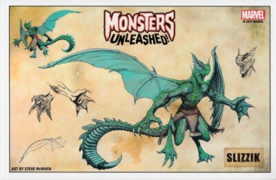 Monsters Unleashed 2017 San Diego Comic-Con SDCC Marvel Comics 7x10 art print