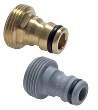 GARDENA o. Messing Kupplungsstecker Außengewinde Geräteadapter G 1/4" 1/2" 3/4"