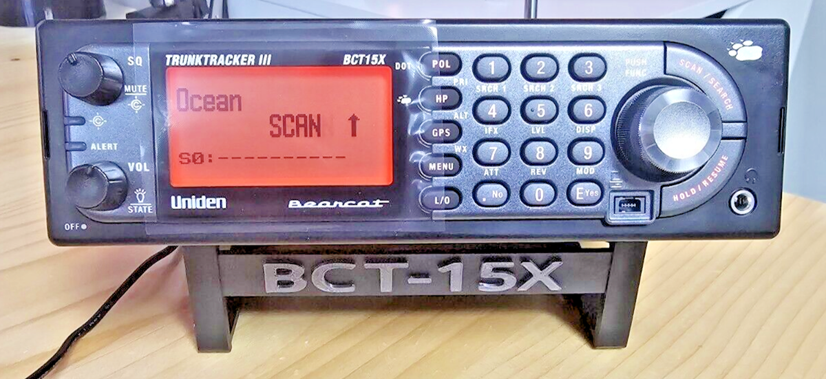 Custom Uniden BCT15X Desktop Stand Mount Non-Slip | eBay