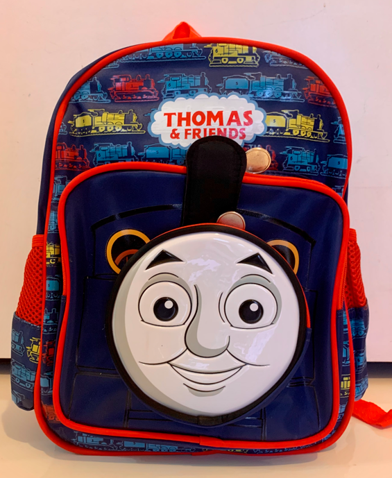 AU NEW Large CHILDREN'S PRESCHOOL KINDERGARTEN KIDS Thomas Train Blue backpack - Picture 1 of 2