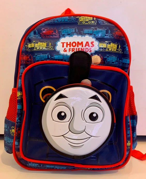 AU NEW Large CHILDREN'S PRESCHOOL KINDERGARTEN KIDS Thomas Train Blue backpack