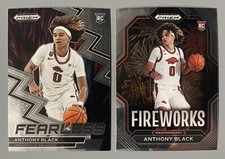 2023-24 Prizm Draft Picks Anthony Black Fireworks Arkansas Razorbacks Magic