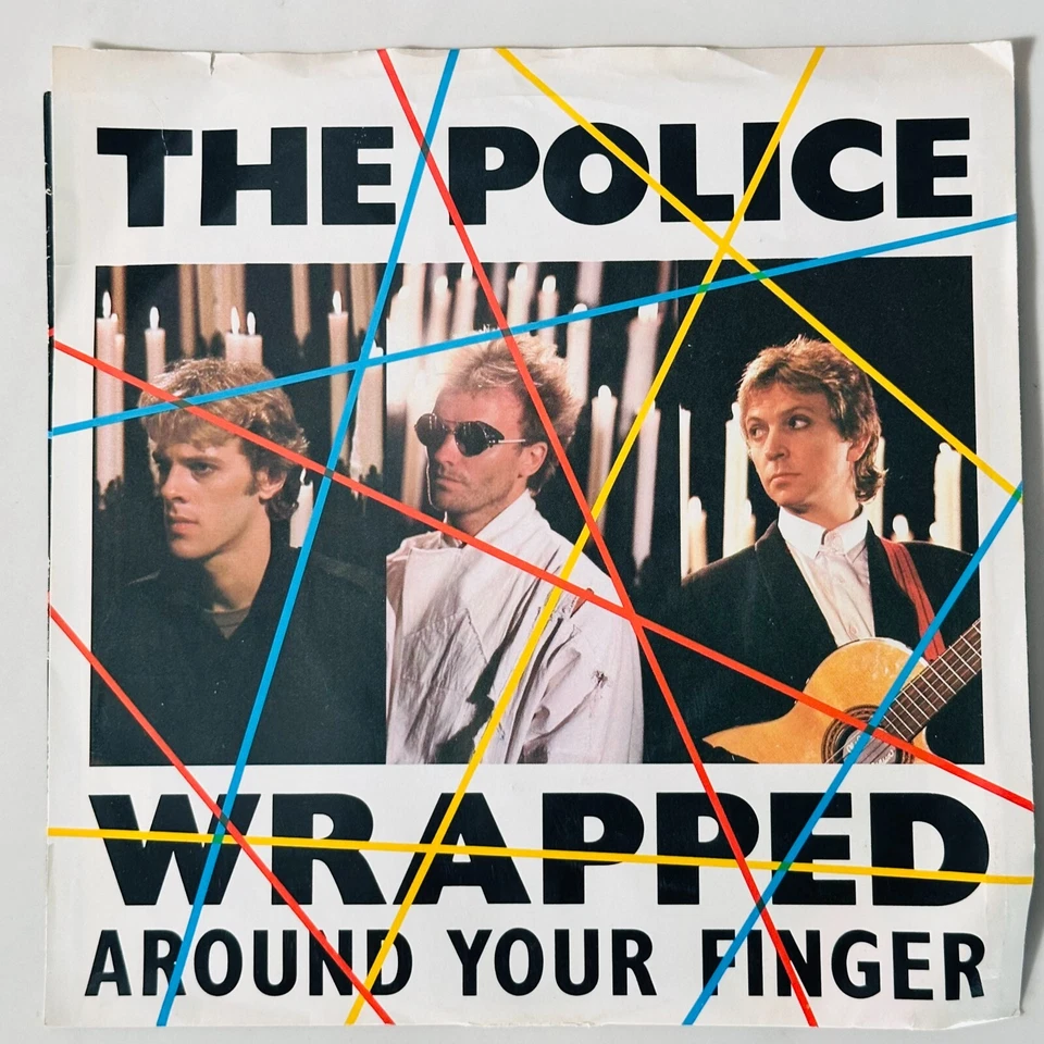 80's Rock - Lot of 9 - Single 45 Records Roth Van Halen Police Bon Jovi G N' R - Image 4 of 4