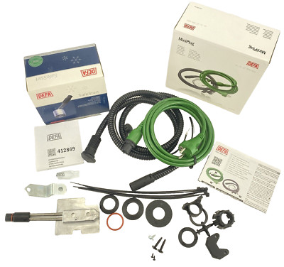 Engine Heater Kit DEFA 412869 for BMW X3 2.0 d 2005+ M47TU
