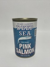 Pack Of Four Deep Sea Wild Alaska Pink Salmon, 14.75 Oz Cans, Best By June 2028