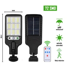 PIR Motion Sensor Street Lights Solar Led Light Outdoor Wall Lamp Waterproof