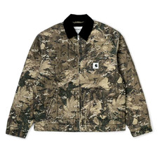 Carhartt Wip W' Detroit Jacket Winter I028637 Camo Combi /black Rinsed S