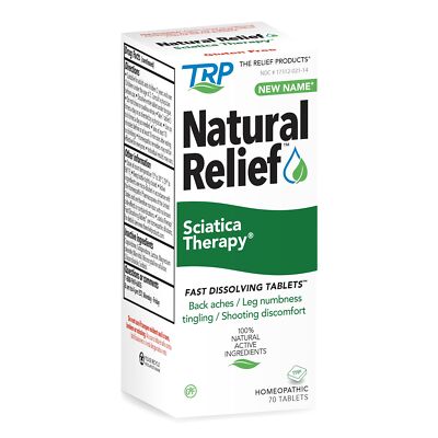 The Relief Products Sciatica Therapy Tablets, 70 Count