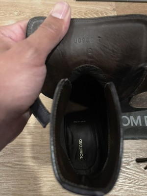 Size 9- Authentic Tom Ford Leather Boots with box and cover Size 9- Authentic Tom Ford Leather Boots with box and cover  main image 3