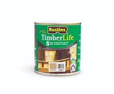 Rustins Quick Dry Timberlife 5 Year Protection for Timber Sheds & Fences 1L/5L