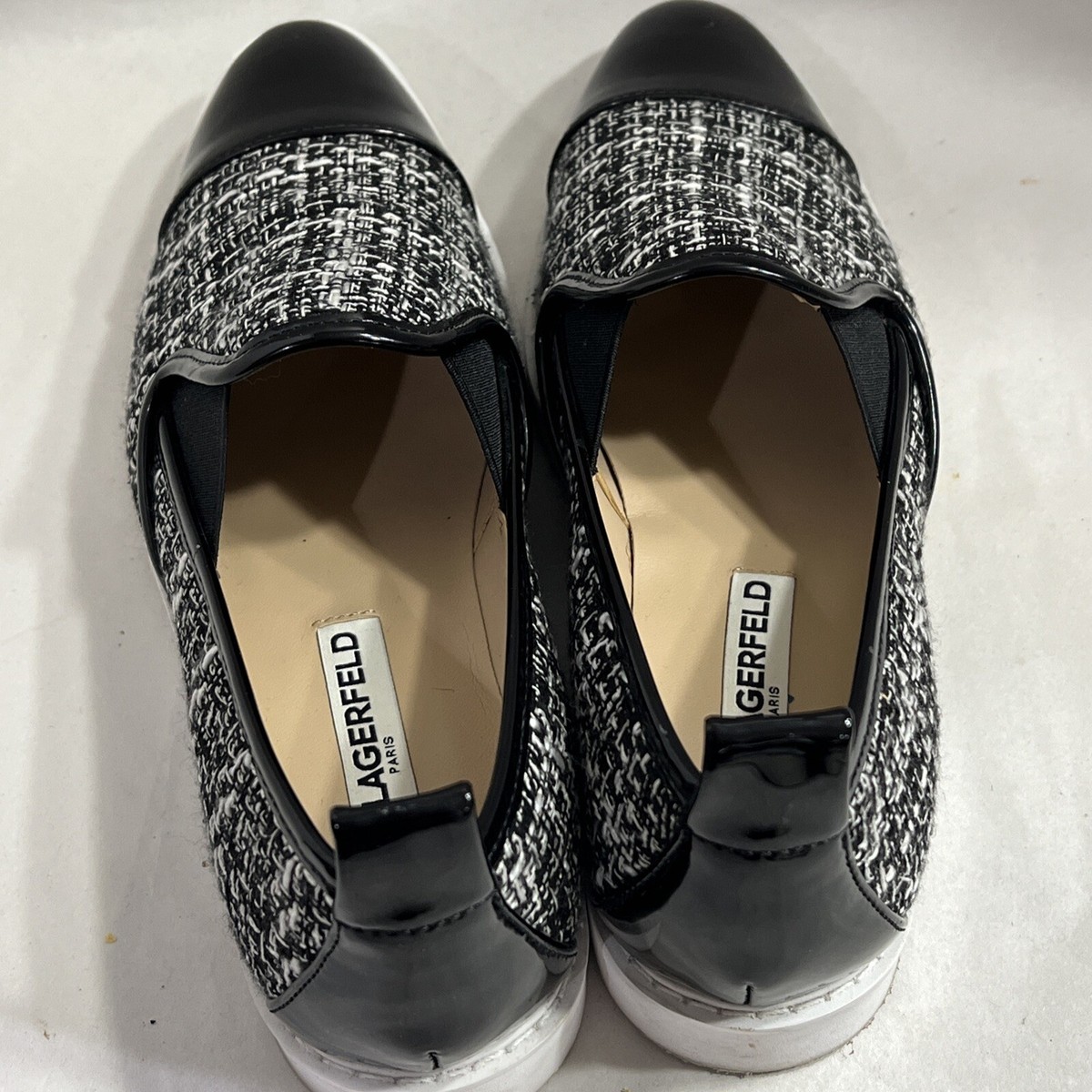 Karl Lagerfeld Shoes Womens 7M Caralee Cap Toe Slip On  display picture 1