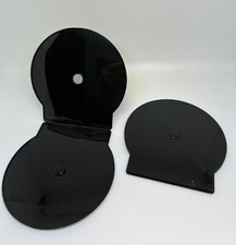 100 New High Quality BLACK CSHELL Clamshell CD Cases, Rare, JS100BLK FREE SHIP
