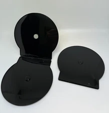 100 New High Quality BLACK CSHELL Clamshell  CD Cases, Rare, JS100BLK FREE SHIP