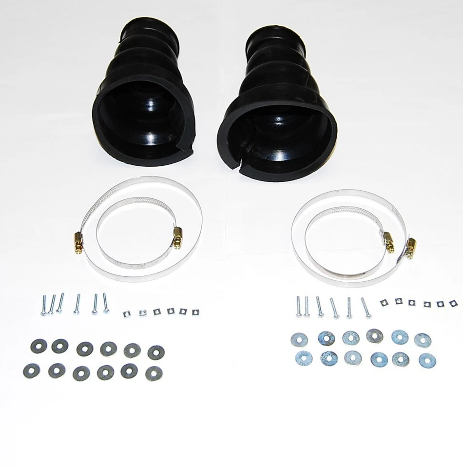 Kit de bota de eixo traseiro Lt/Rt compatível com Volkswagen Type1 Bug Type2 Bus Type3 Ghia - Imagem 2 de 3