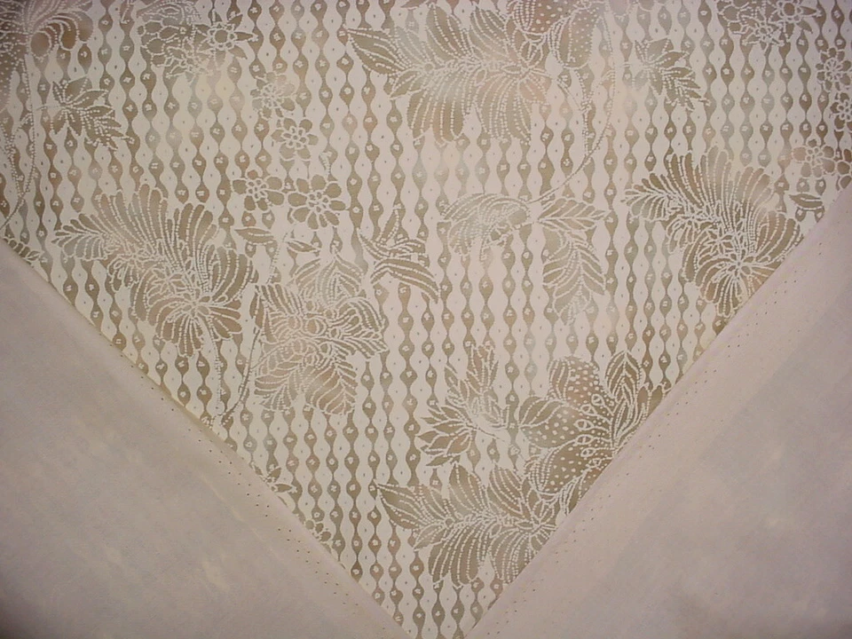 Tela de tapicería de algodón satinado crema Louise On Scalamandre BR 0029230D 2-1/2 años Foto 4 de 4