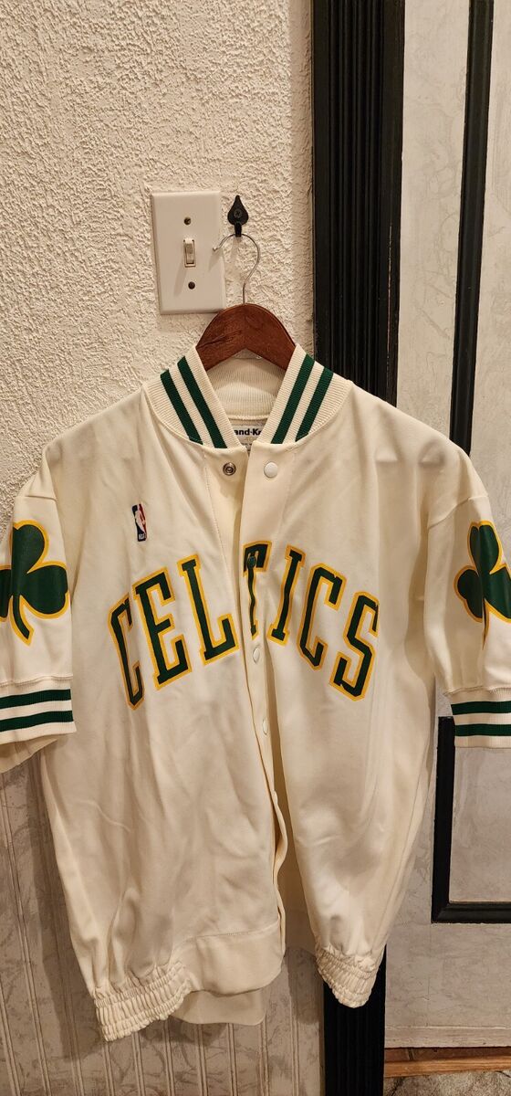 VTG 80s NBA Sand Knit MacGregor Boston Celtics Warmup VTG 80s NBA Sand Knit MacGregor Boston Celtics Warmup
