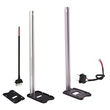 Silverfish Battery Cables Wires 2 4 pins mounting plate aluminium rail e-bike