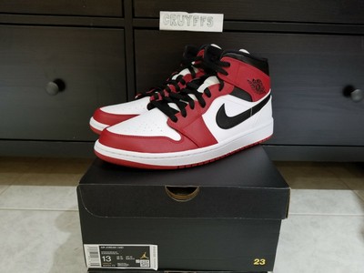 jordan 1 mid chicago 2020 white gym red
