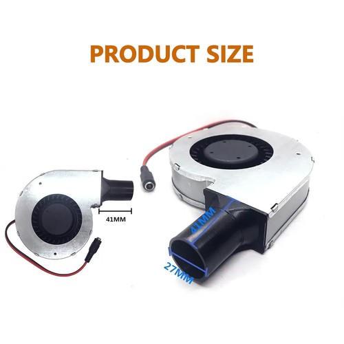 BL4447-04W-B49 12V 2A 11cm 11028 Metal Turbo Blower fan Adjustable Speed Adapt5C - Afbeelding 8 van 19