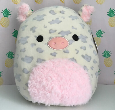 Squishmallow 2022 Easter Rosie the Spotted Pig with Fuzzy Belly 11 NWT Brand New