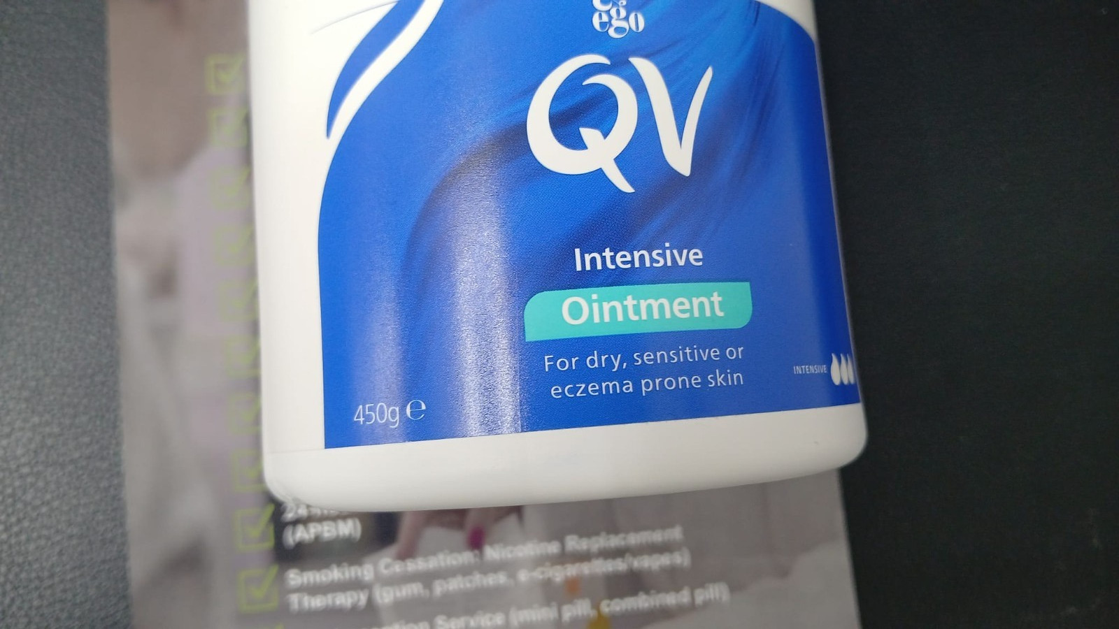 QV Intensive Ointment (450g) Soothing Moisturiser for Extremely Dry and Sensiti